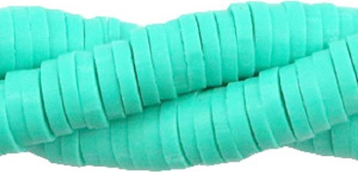 Streng katsuki kralen 6mm | Turquoise | Ca. 375 stuks